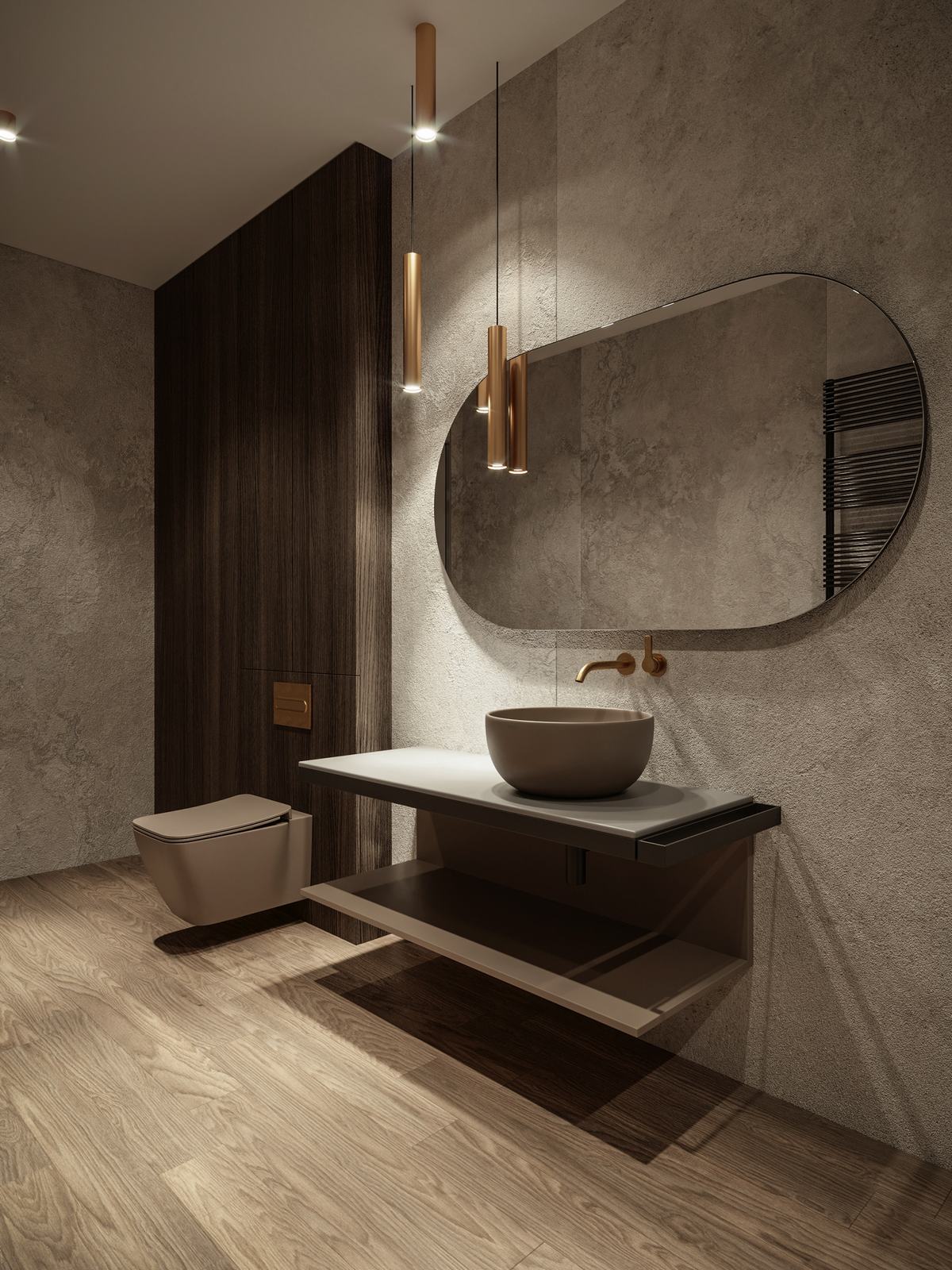 高级灰+轻奢 89平拥有大宅气质-13