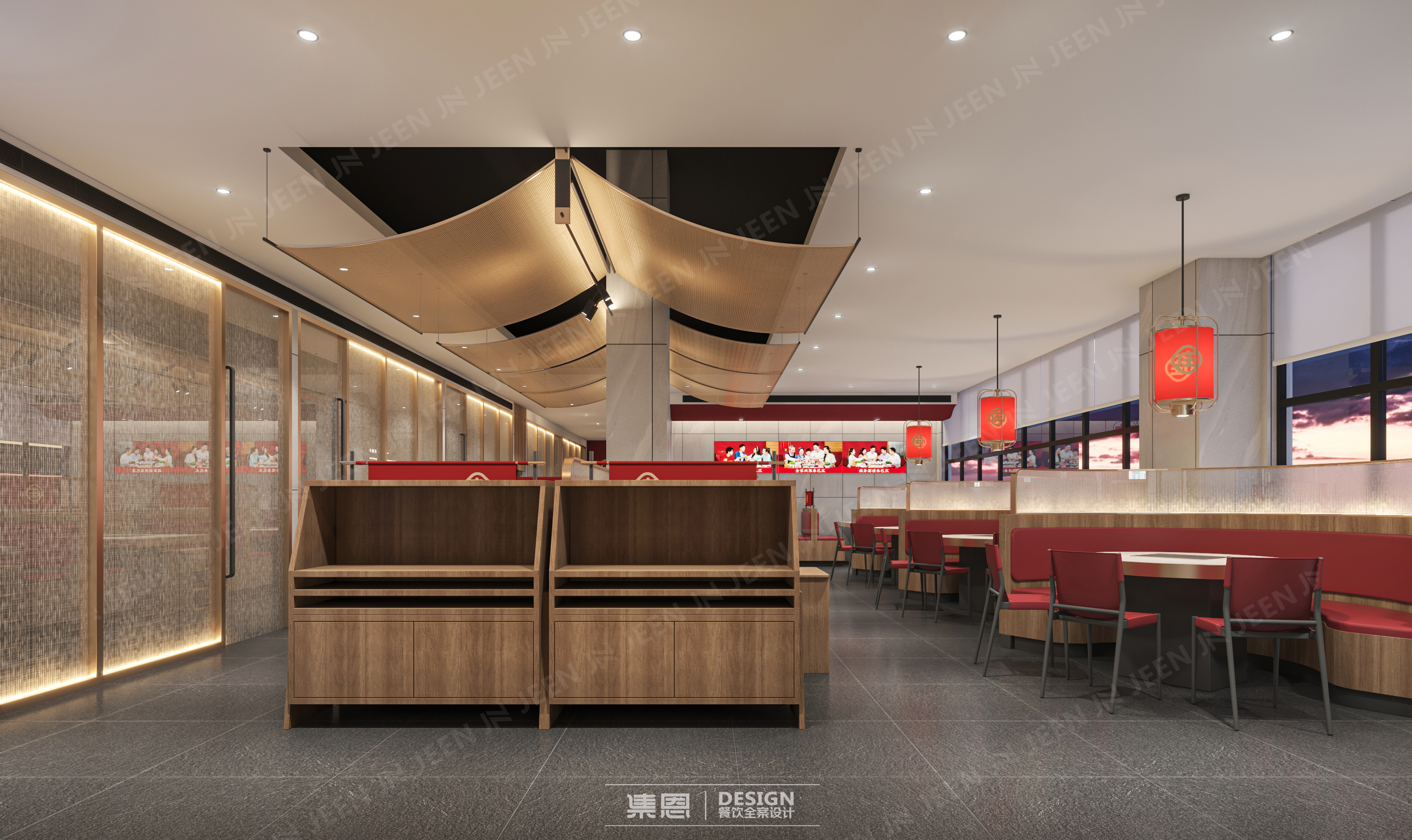 巴庄重庆火锅·温县店丨中国焦作丨集恩餐饮全案设计-10