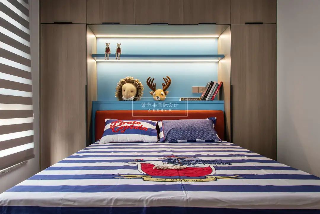 打破常规的色彩之家·现代风格设计案例丨紫苹果装饰集团-59