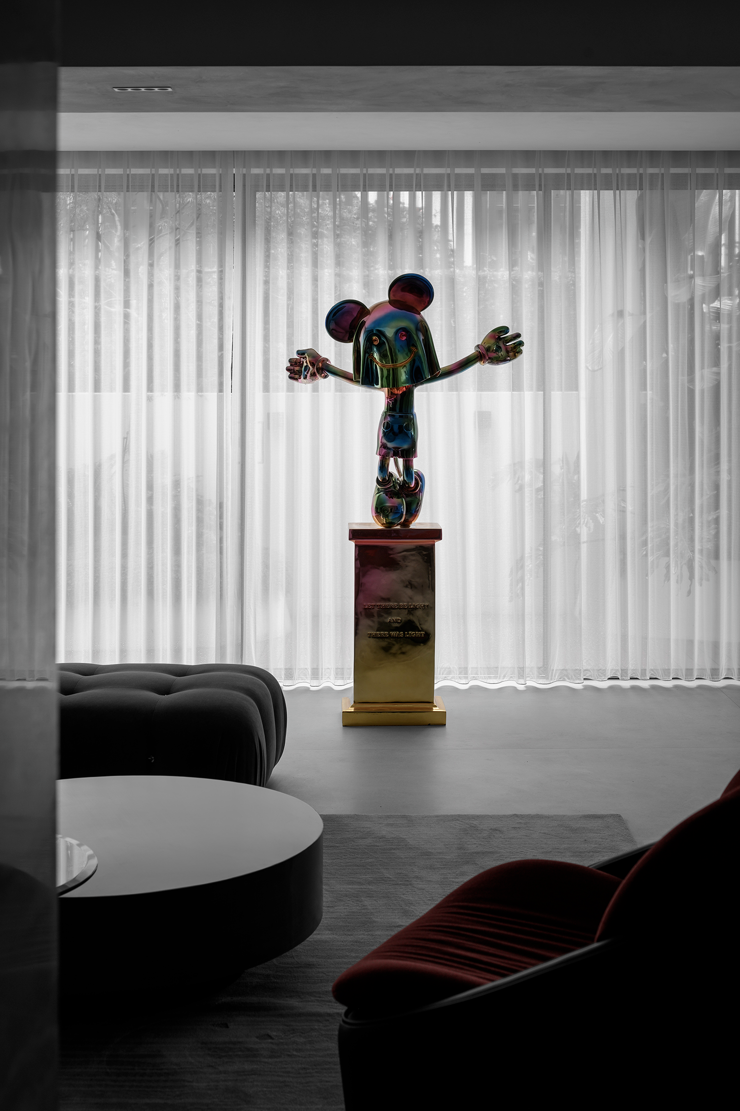 1500㎡现代独栋别墅，诗与多元艺术美学-62