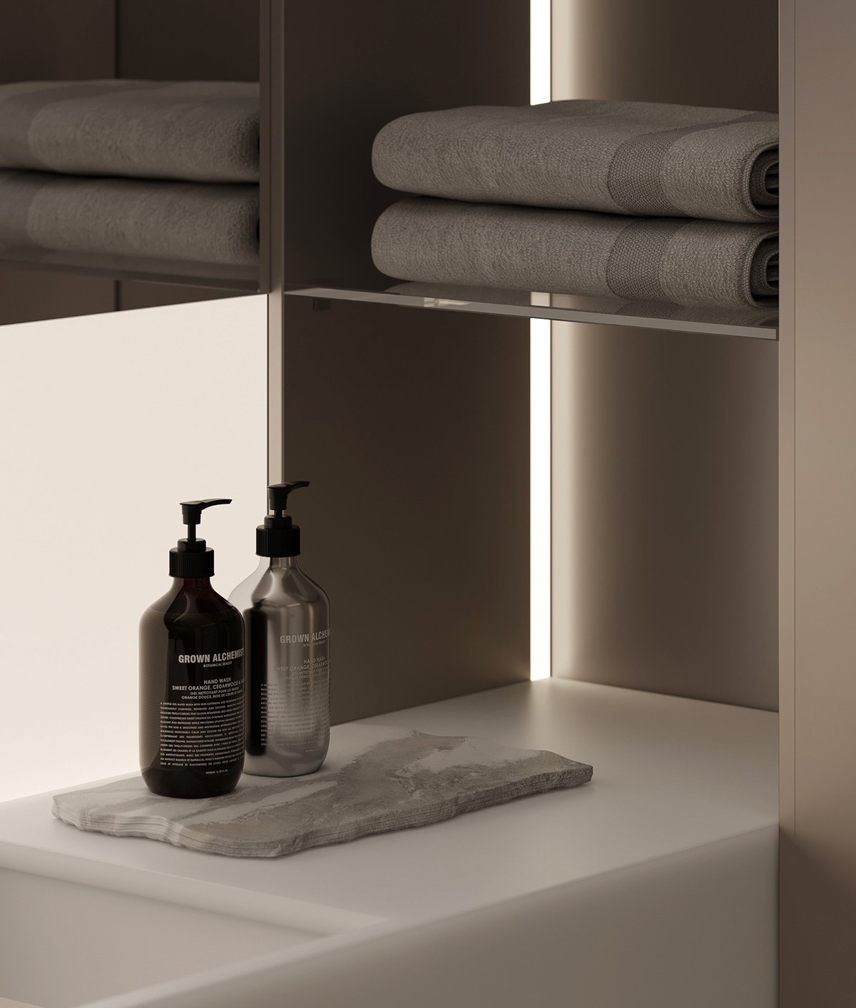 80平 现代简约空间设计-25