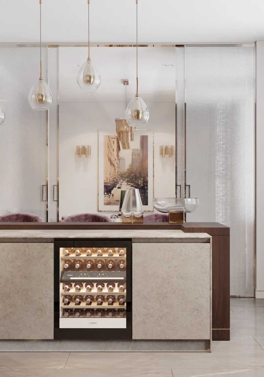 高级灰金属风格住宅丨俄罗斯丨俄罗斯圣彼得堡设计师 Gavriil Verbitsky-10