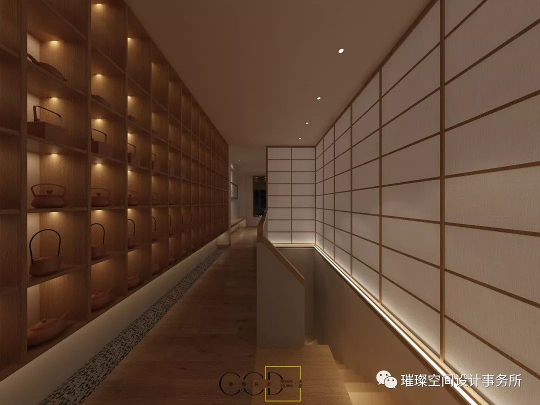 茗语轩 | 禅意茶空间的璀璨设计-40