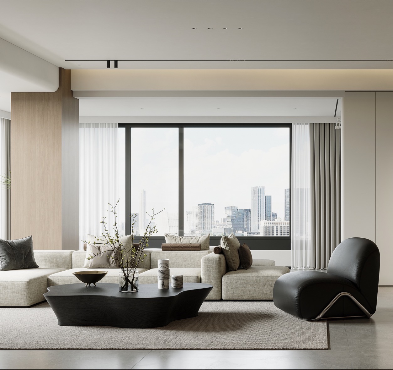 现代意式平层表现案例-12