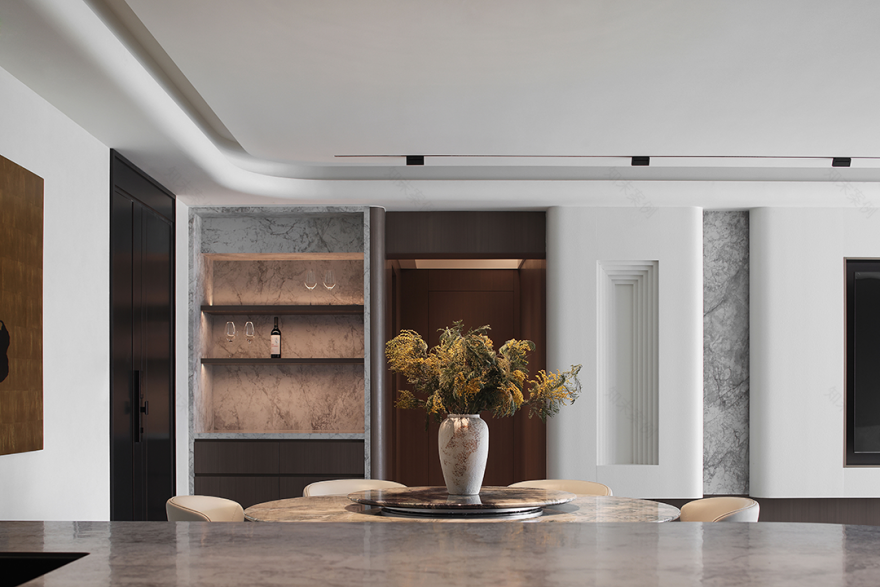 空纳万境丨中国广州丨隐之建筑空间设计-79