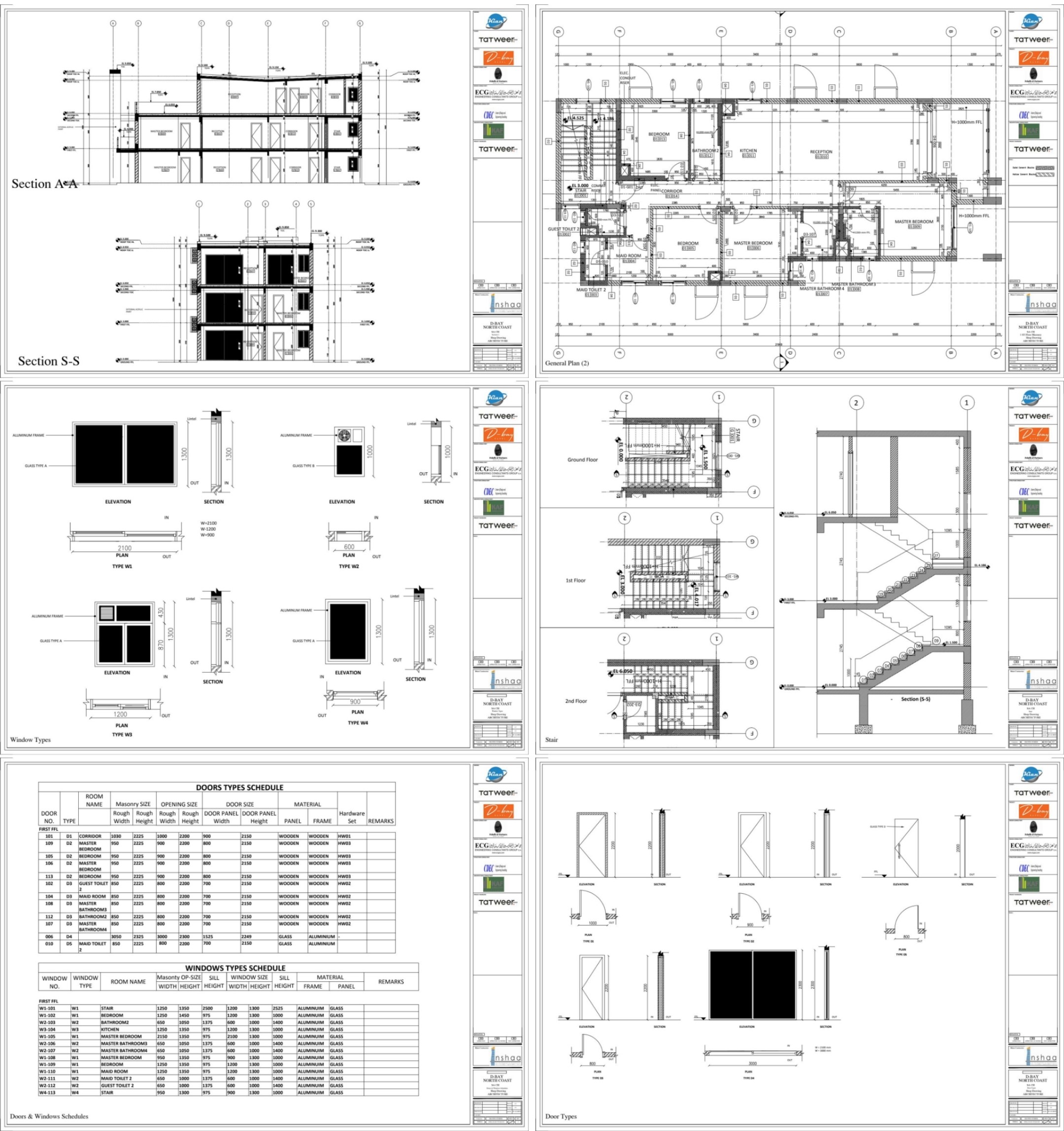 D  Bay北海岸一楼砌体淋浴间建筑施工图项目-10
