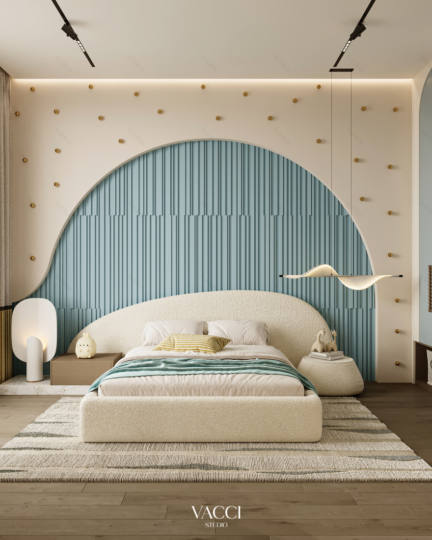 儿童卧室丨沙特阿拉伯利雅得丨Vacci Studio-2