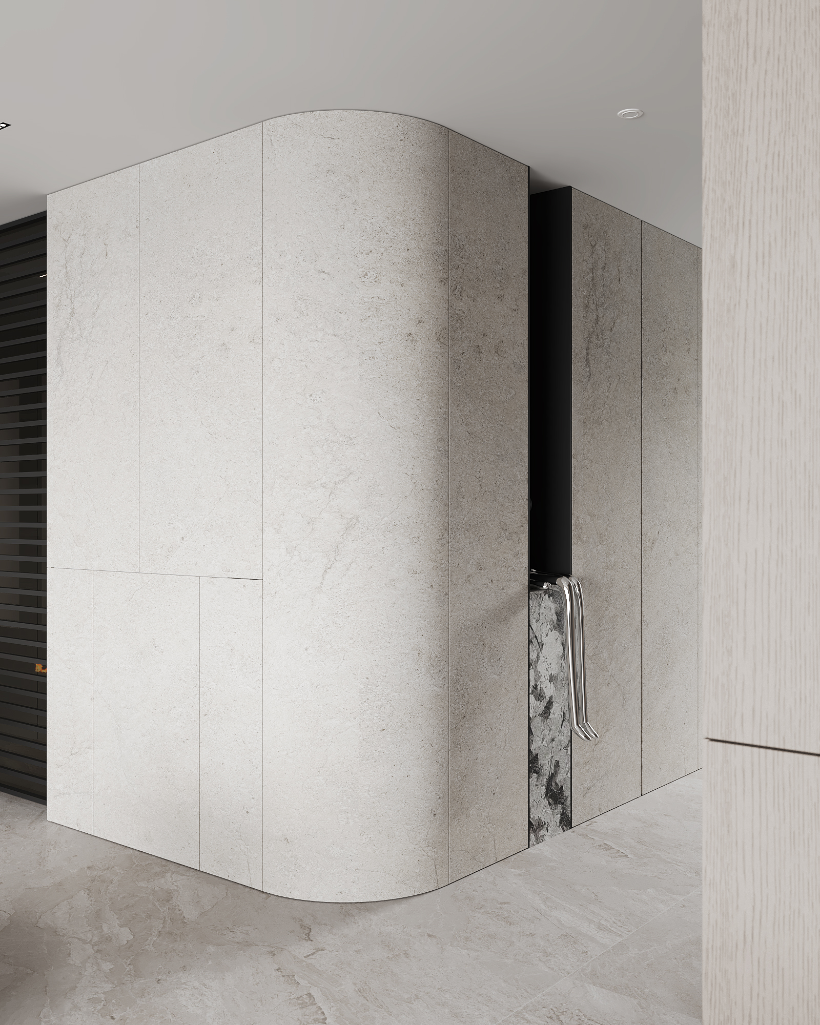 现代简约客餐厅 效果图 渲染-5