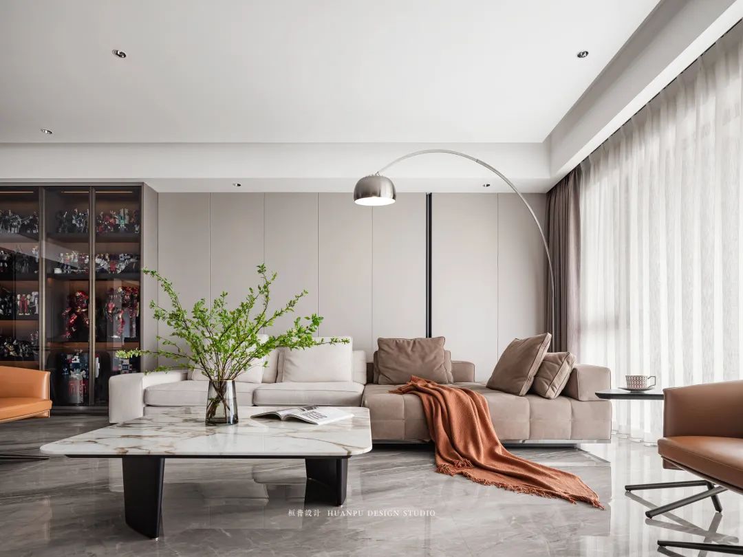 深圳红树湾 1 号 · 意式极简风格的现代简约海景大平层设计丨中国深圳丨深圳桓普设计-12