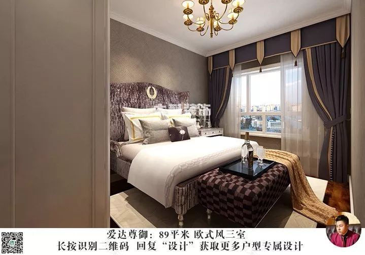 爱达尊御|89㎡欧式风格,低调奢华与内敛雅致的现代触感-21