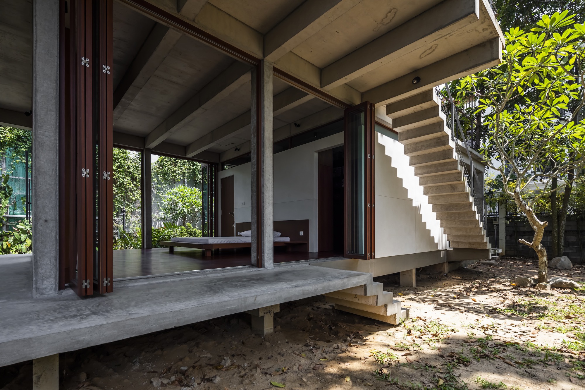 Thu Duc 漂浮住宅丨越南胡志明市丨Sanuki Daisuke architects-42