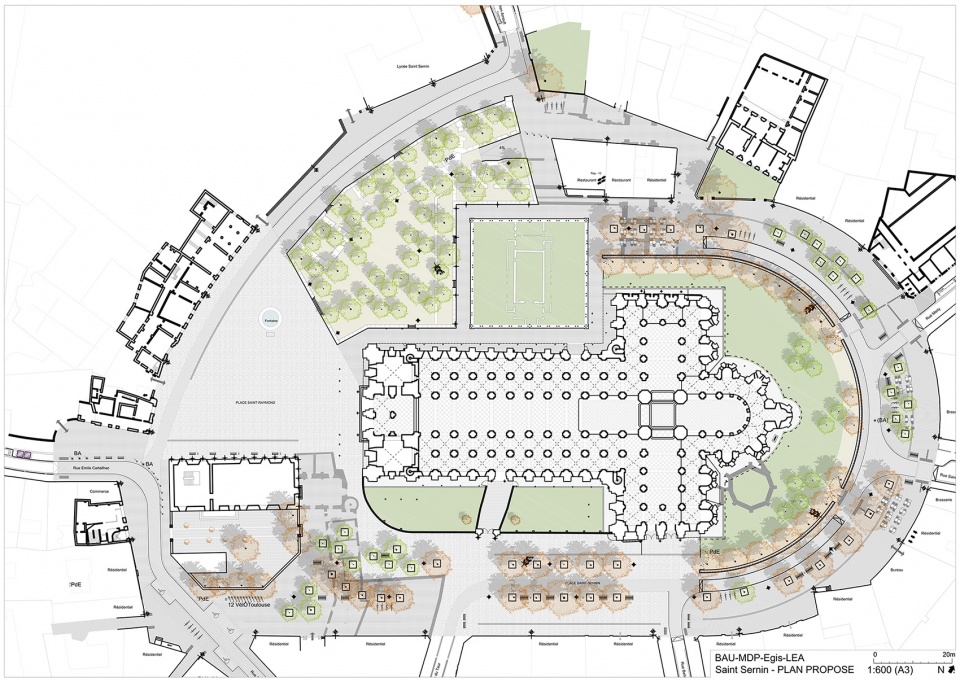 圣塞尔南广场 · 历史遗迹与可持续发展的和谐共生-35