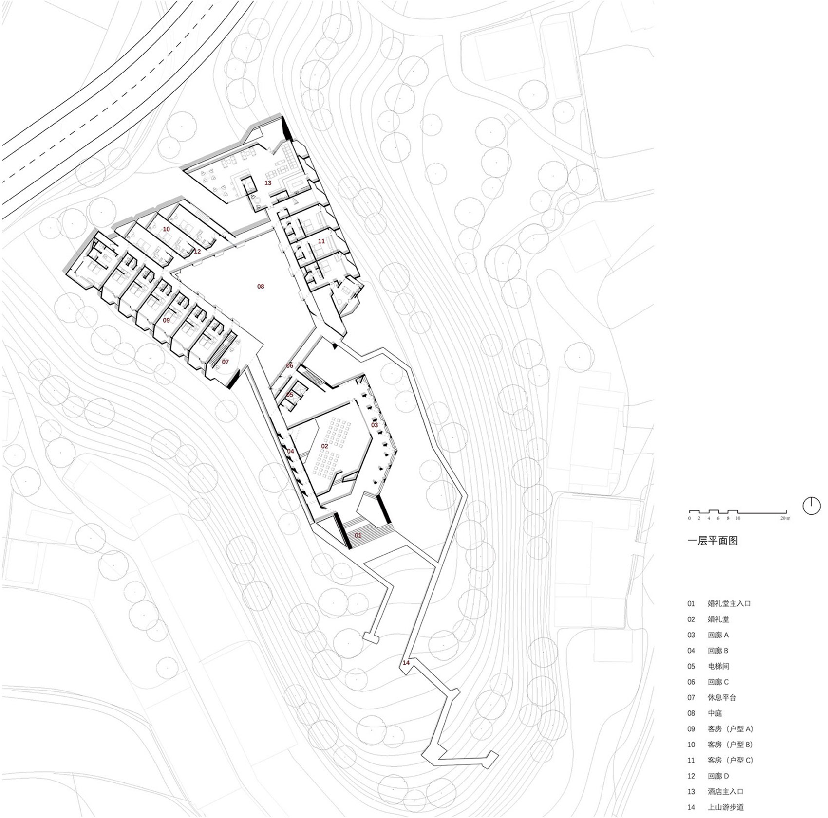 凯州新城中央音乐公园婚礼堂及酒店丨中国德阳丨STUDIO QI建筑事务所-116
