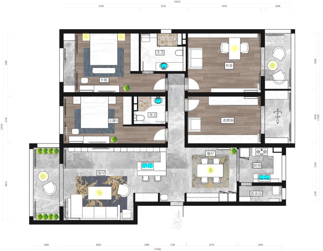 龙景湾四区现代简约之家丨赵明华-17