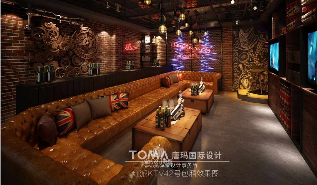 福州五里亭红派纯k·KTV设计-7