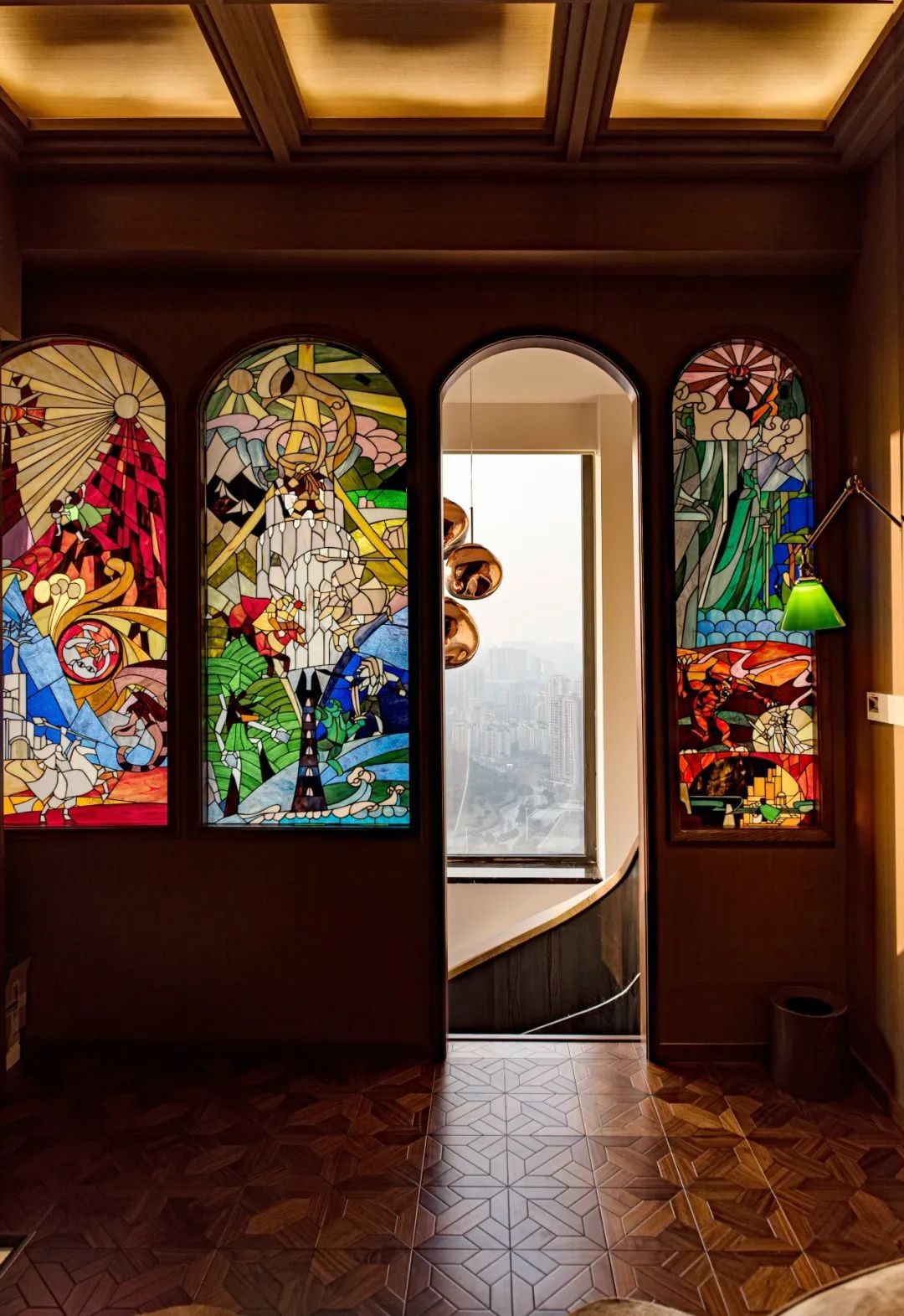 云端鸟瞰山城天际线的家丨中国重庆丨耕好设计-52