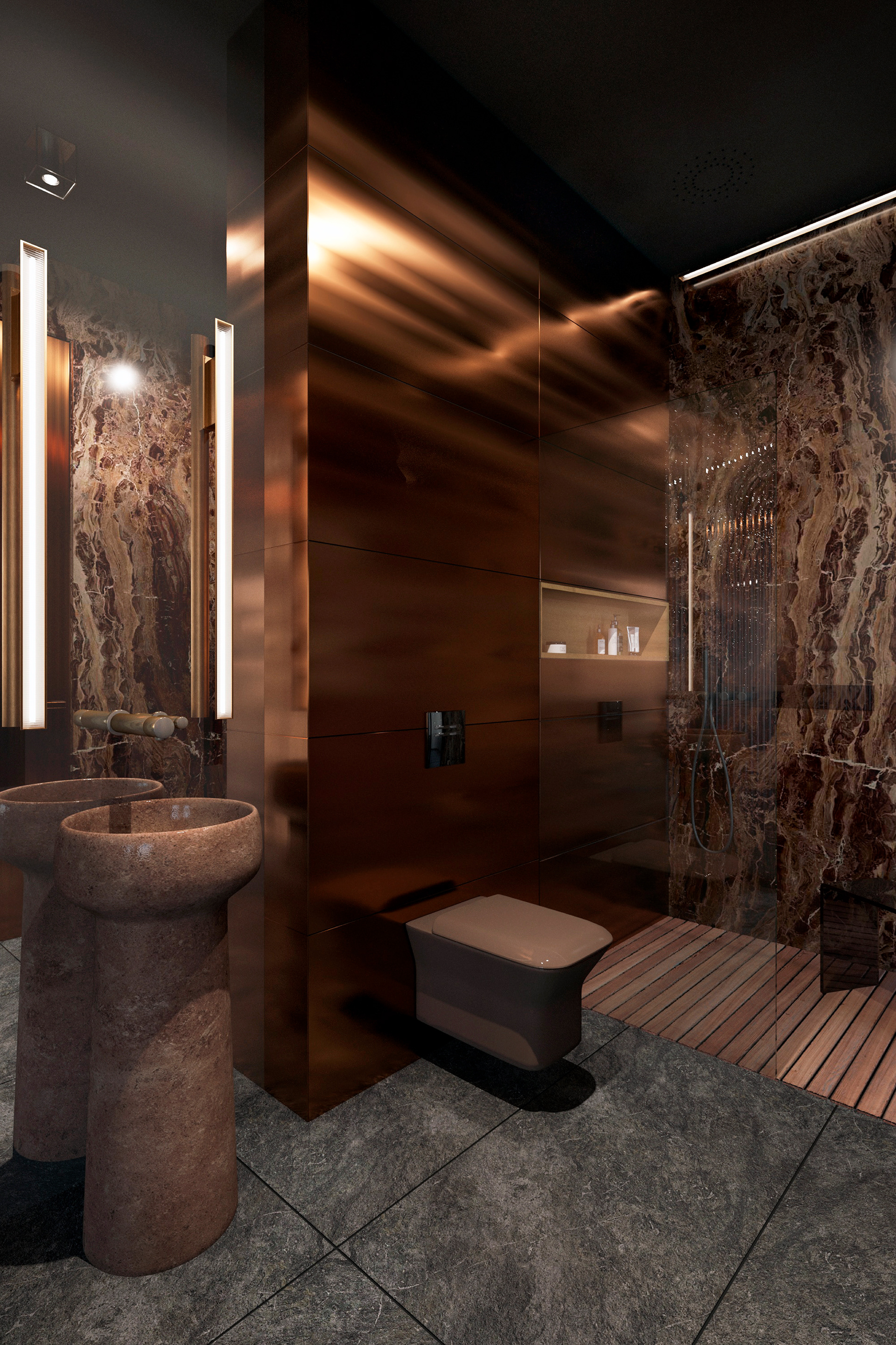 Skyline 公寓室内设计丨乌克兰基辅-14