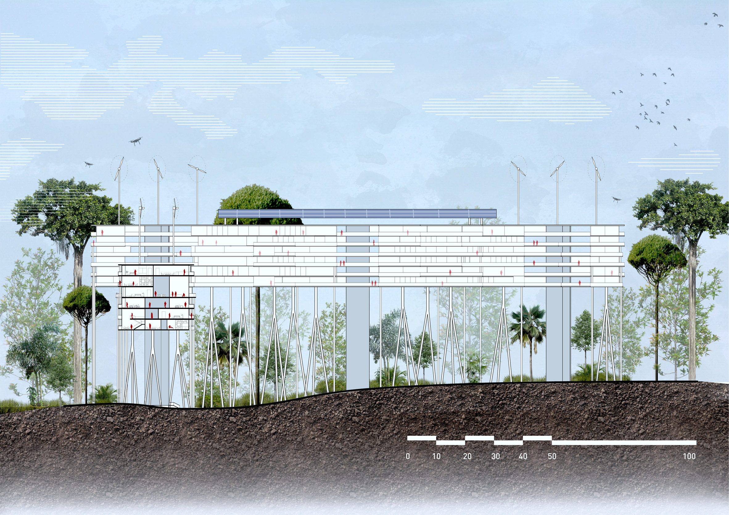 新加坡科技设计大学学生呈现十大可持续建筑设计方案-49