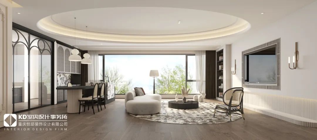 壹号半岛南洋复古风私宅丨中国重庆丨KD 室内设计事务所-29