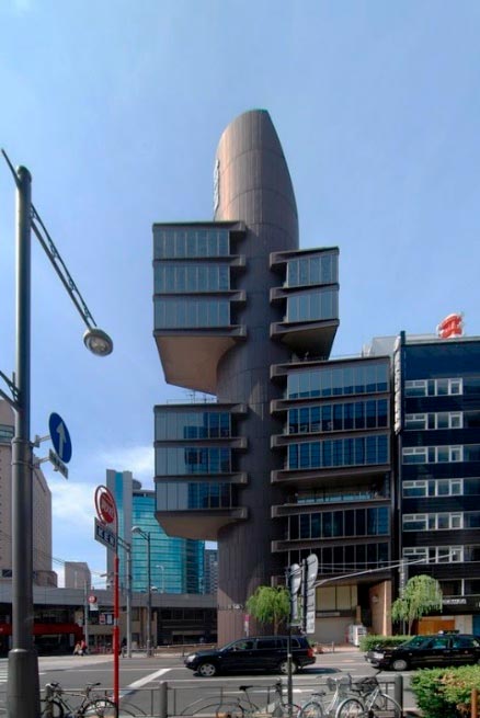 “中银胶囊塔”（Капсульная башня «Накагин»）丨日本东京丨黑川纪章（Кисё Курокава）-20