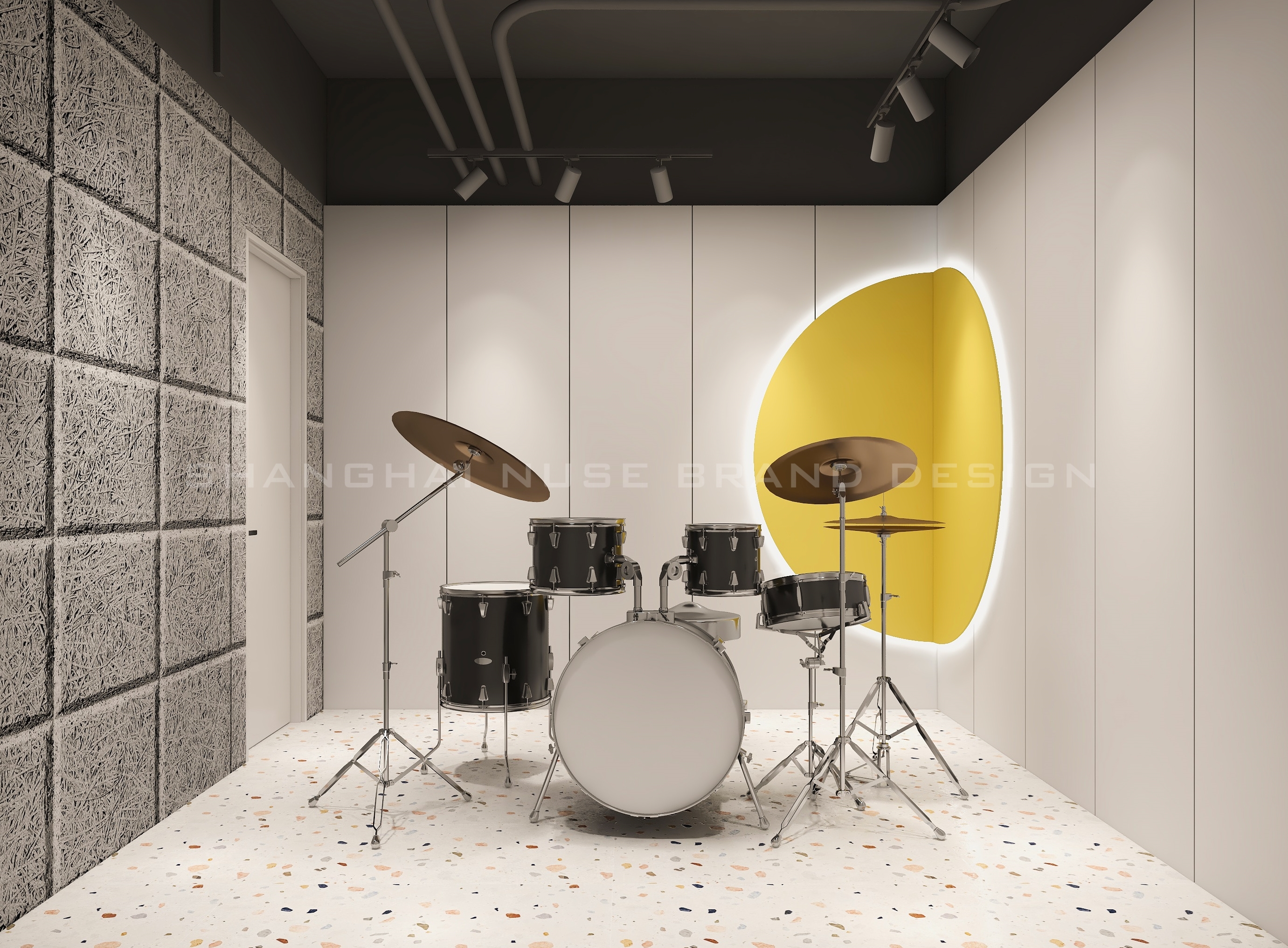 芬克音乐培训机构设计丨木村空间设计有限公司-27