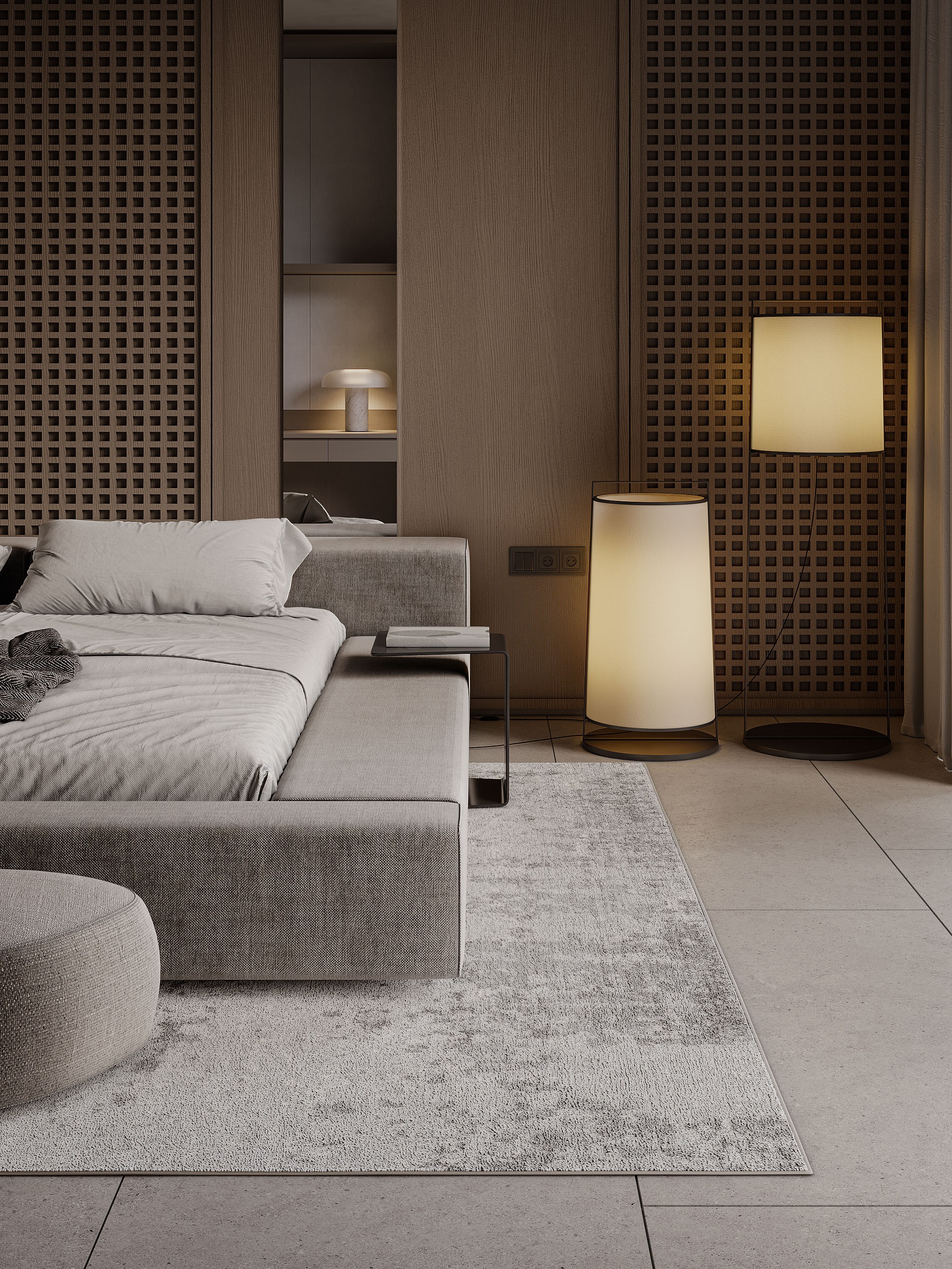 高级素色+木质风 别墅设计！-29