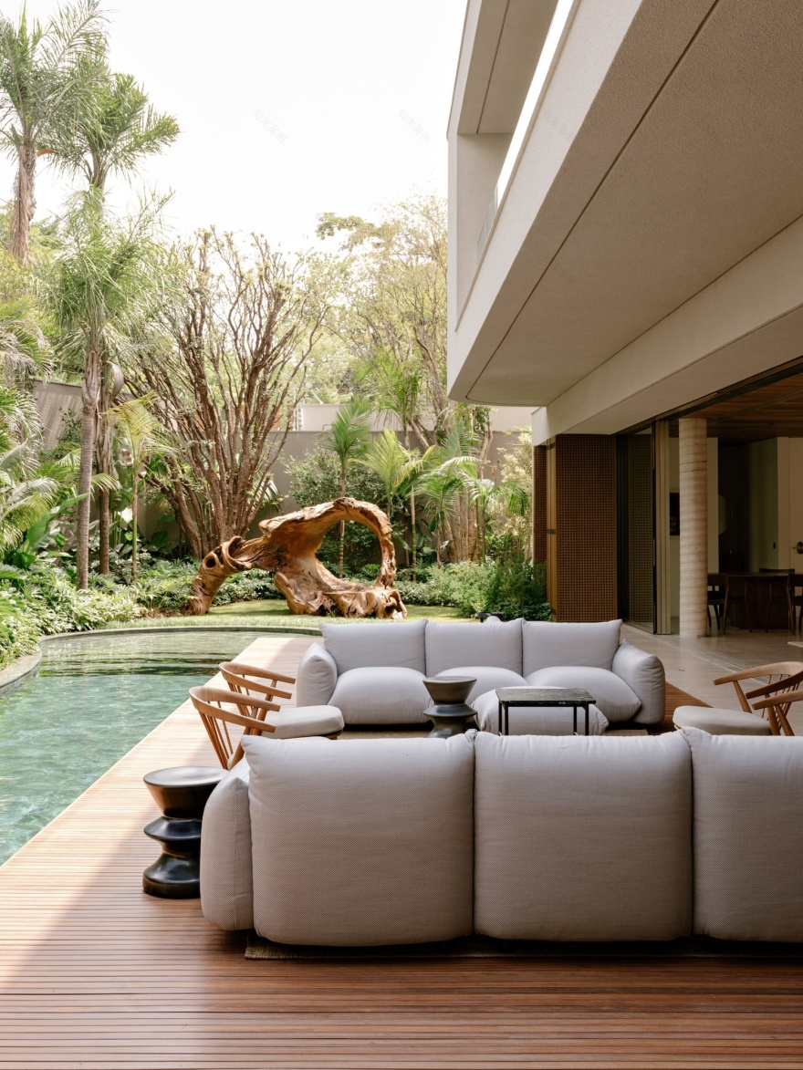 巴西FR House:抵达自然丨巴西圣保罗丨Meireles + Pavan Arquitetura-5