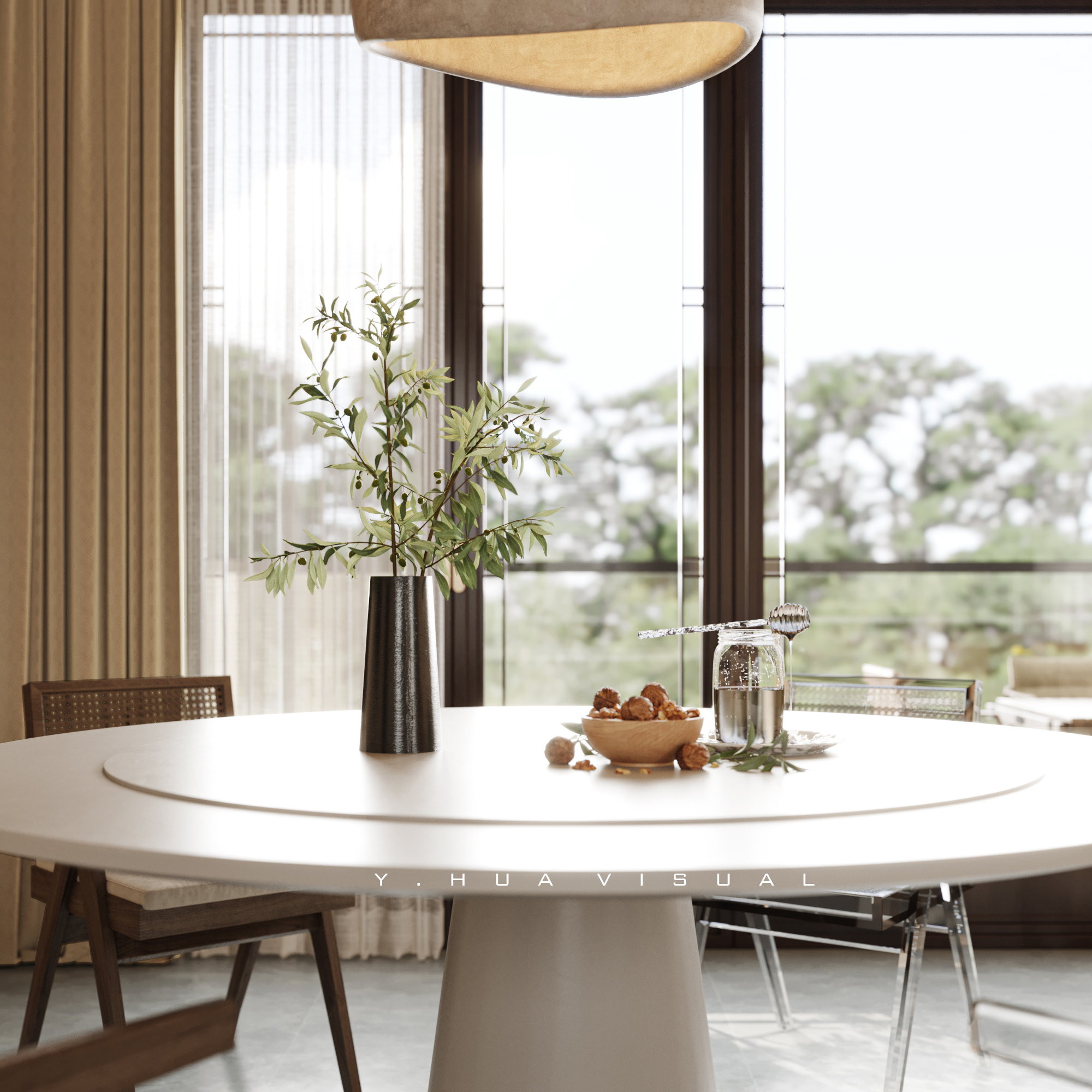 渲染作品分享｜诧寂风大别墅-12