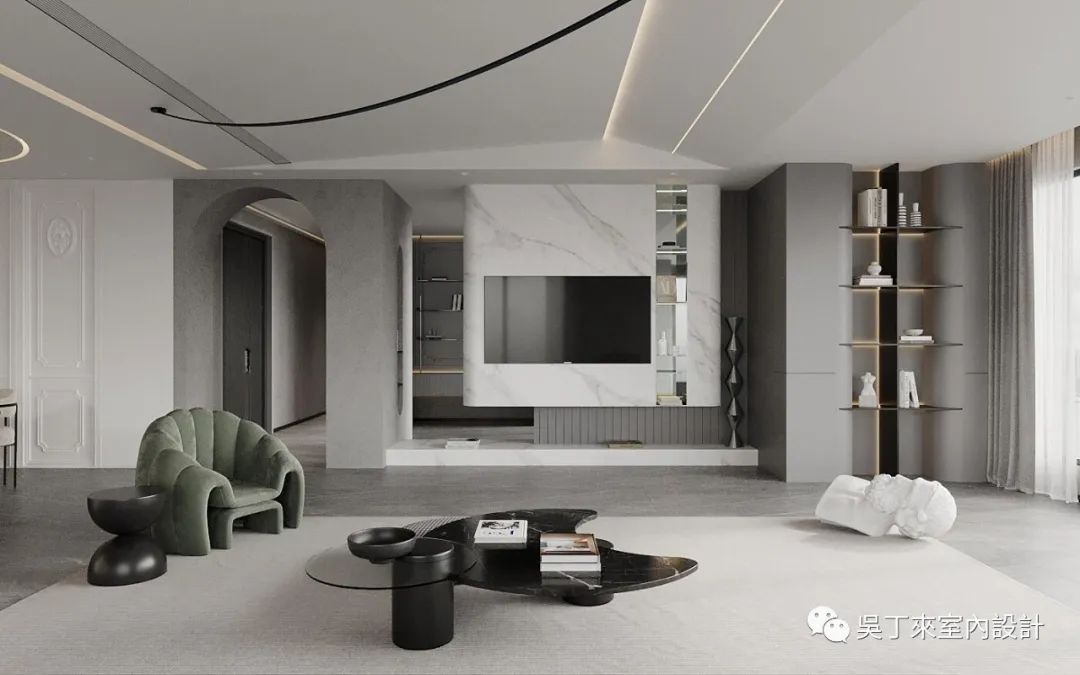 风驰私宅 · 吴丁来设计的艺术空间之旅丨中国宁波丨东易日盛-24