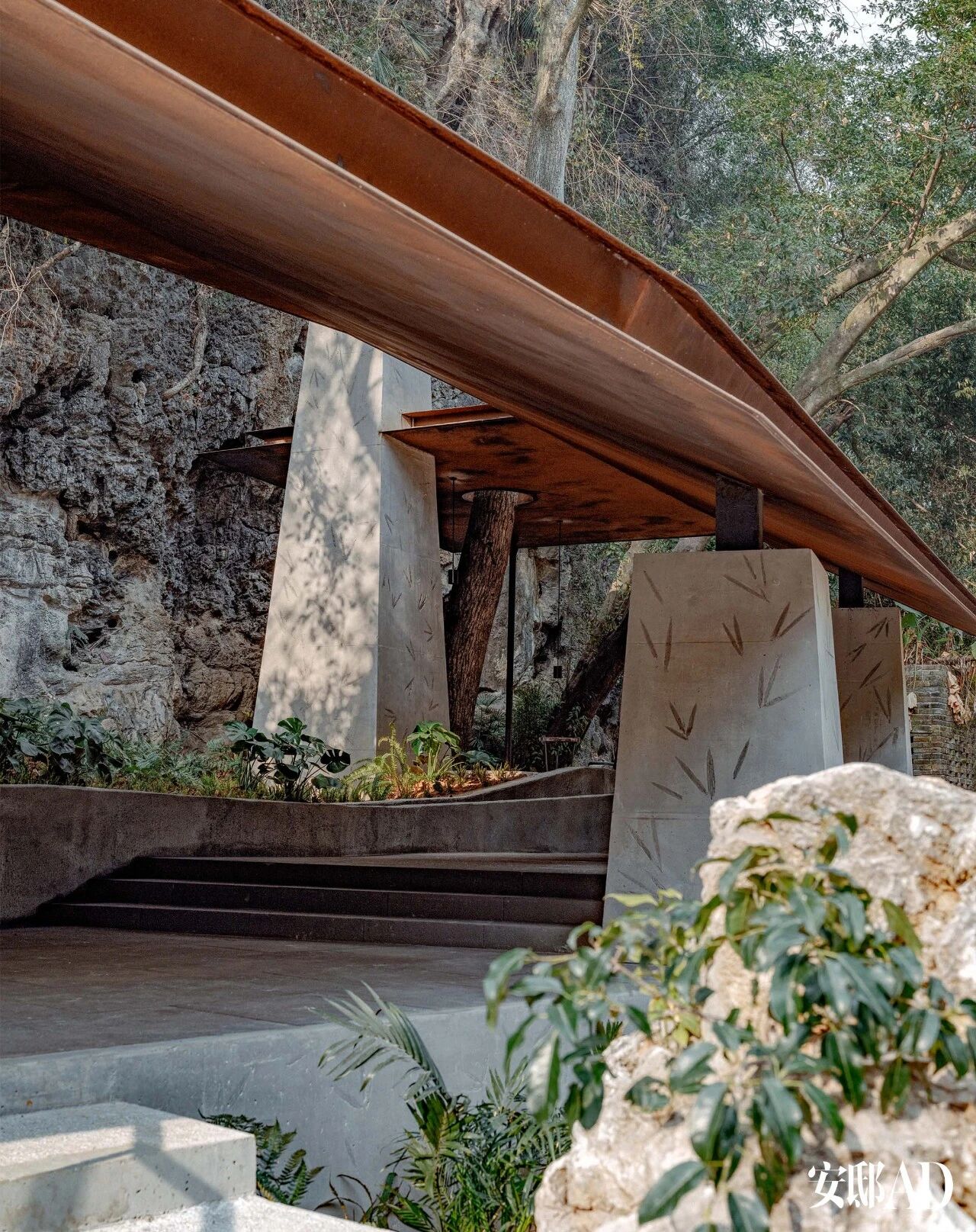 阳朔糖舍曲水餐厅丨中国桂林丨郭廖辉建筑工作室-25