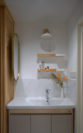 日式原木风超强收纳 140m²婚房设计-66