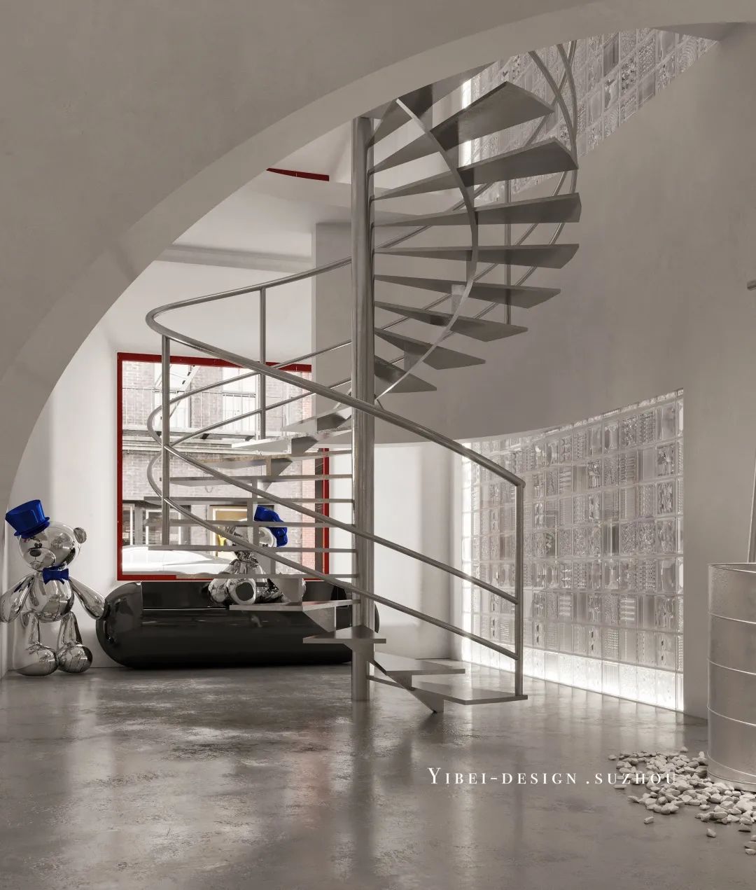 极简纯白商业空间设计丨中国苏州丨yibei design suzhou-12