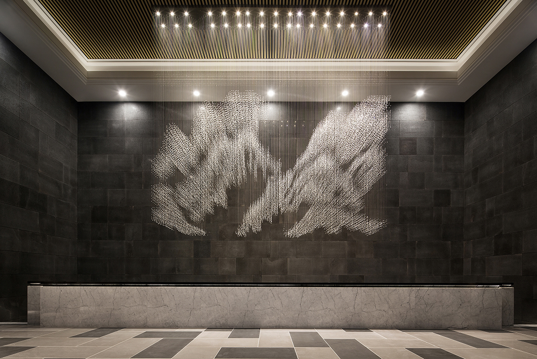 徐州万科翡翠天御售楼处 | 幽微蕴藉，空灵清远-9