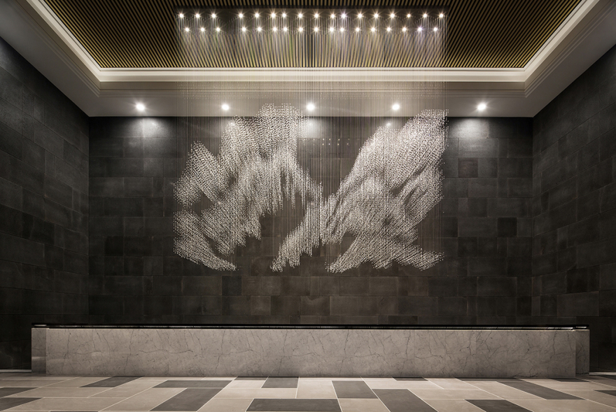 徐州万科翡翠天御售楼处 | 幽微蕴藉,空灵清远-9