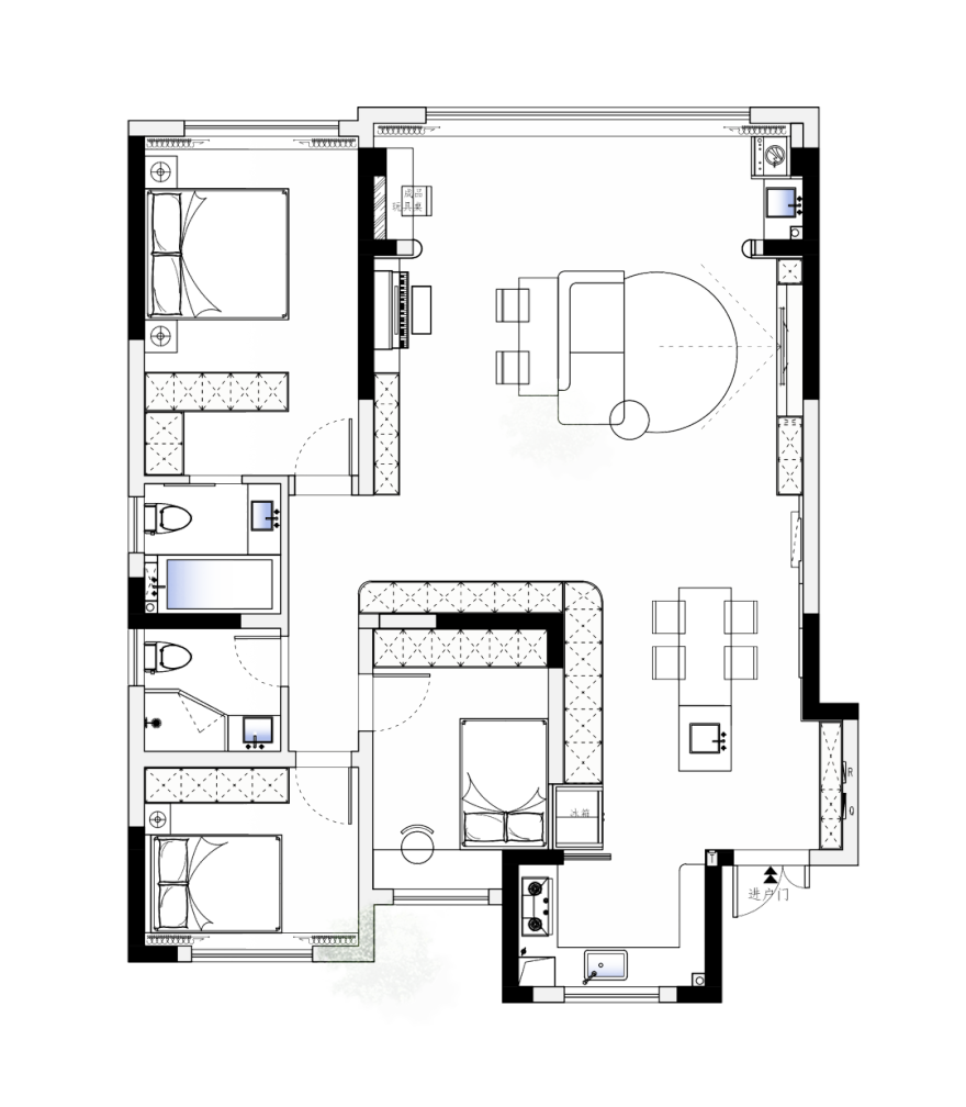 原木暖居 · 合肥高速时代公馆亲子成长型住宅设计丨中国合肥丨深零设计-54