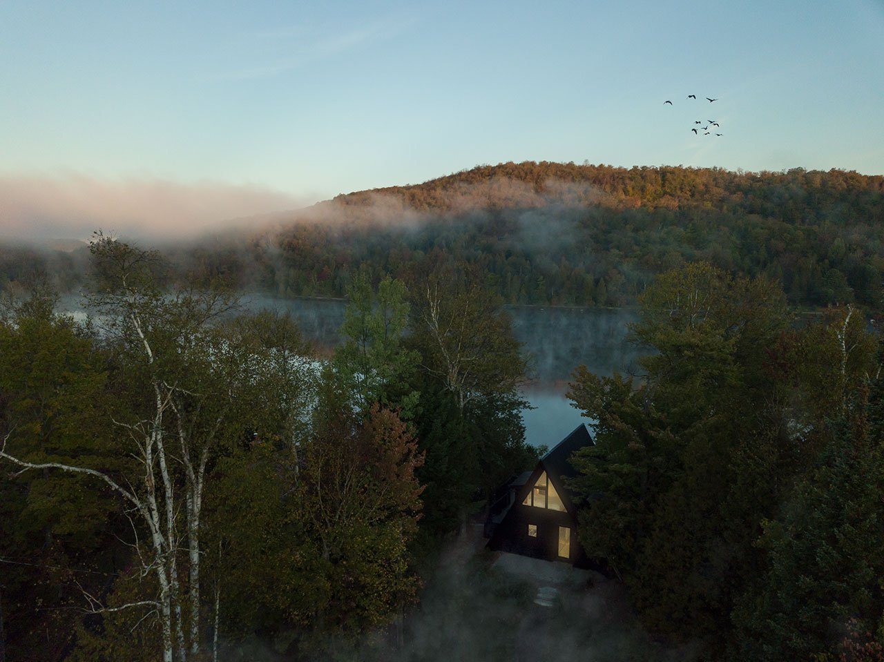 An A-Frame Storybook Hideaway in Canada’s Laurentian Mountains-2