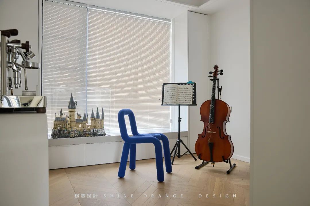 奶油系混搭风,打造130㎡优雅诗意家居空间丨中国宁波丨橙熹设计-61