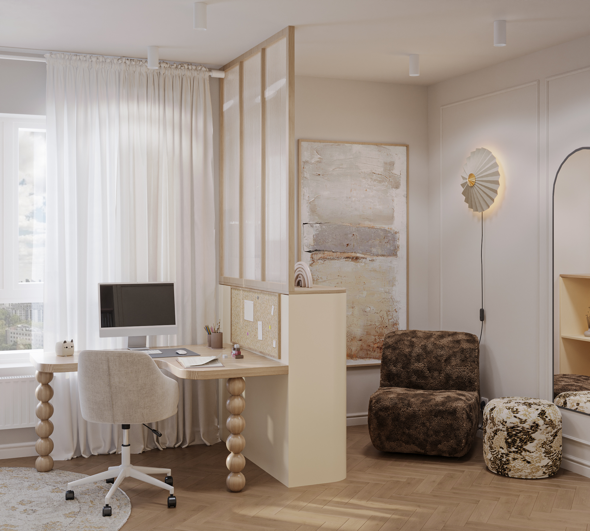 3D Visualization - Korso - 93 m2-21