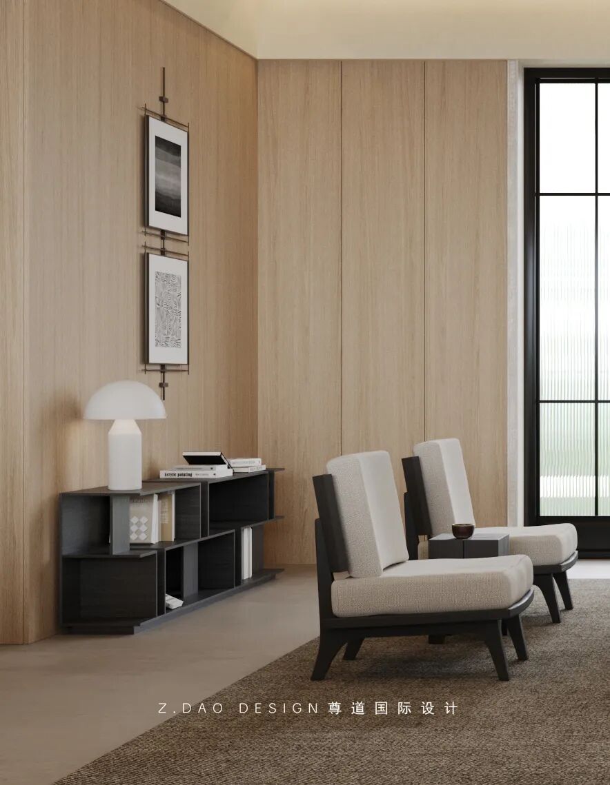 尊道新作|合肥『文一·塘溪津门』1000㎡折衷主义别墅，专治豪宅审美疲劳。-193