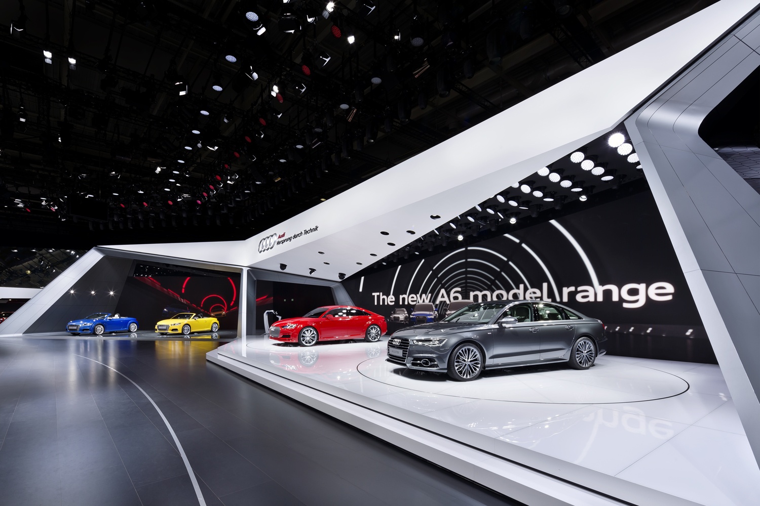 奥迪 2014 巴黎车展展位设计-14