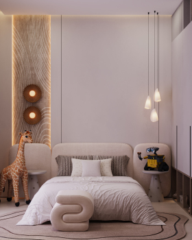 儿童房丨沙特阿拉伯丨Awab Elsaid designs,MARWA ELSAYED