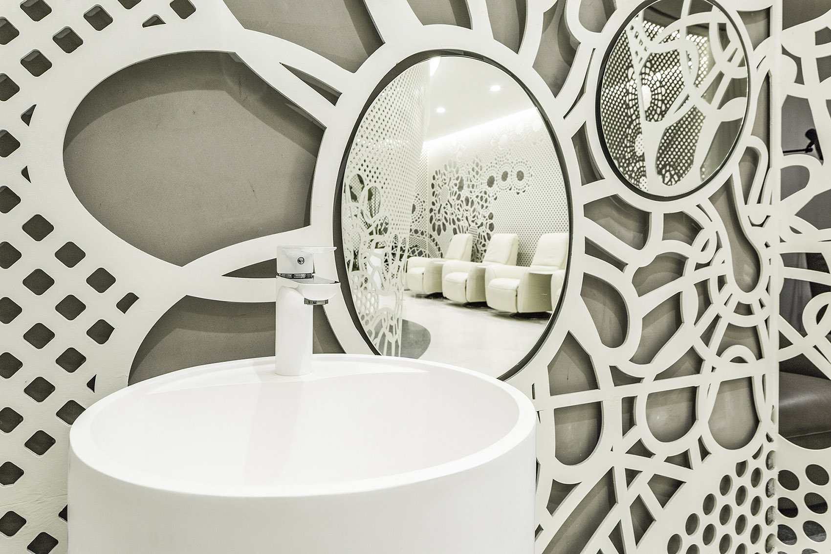 花纹空间 & Lily Nails美甲美睫北京蓝港店 / 建筑营设计工作室-23