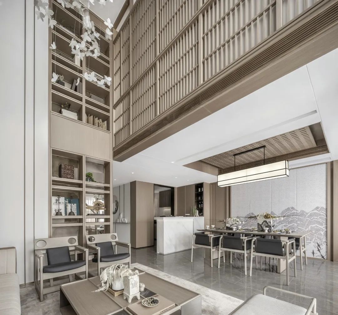 新中式家居设计 | 素雅风雅，演绎传统与现代交融之美-77