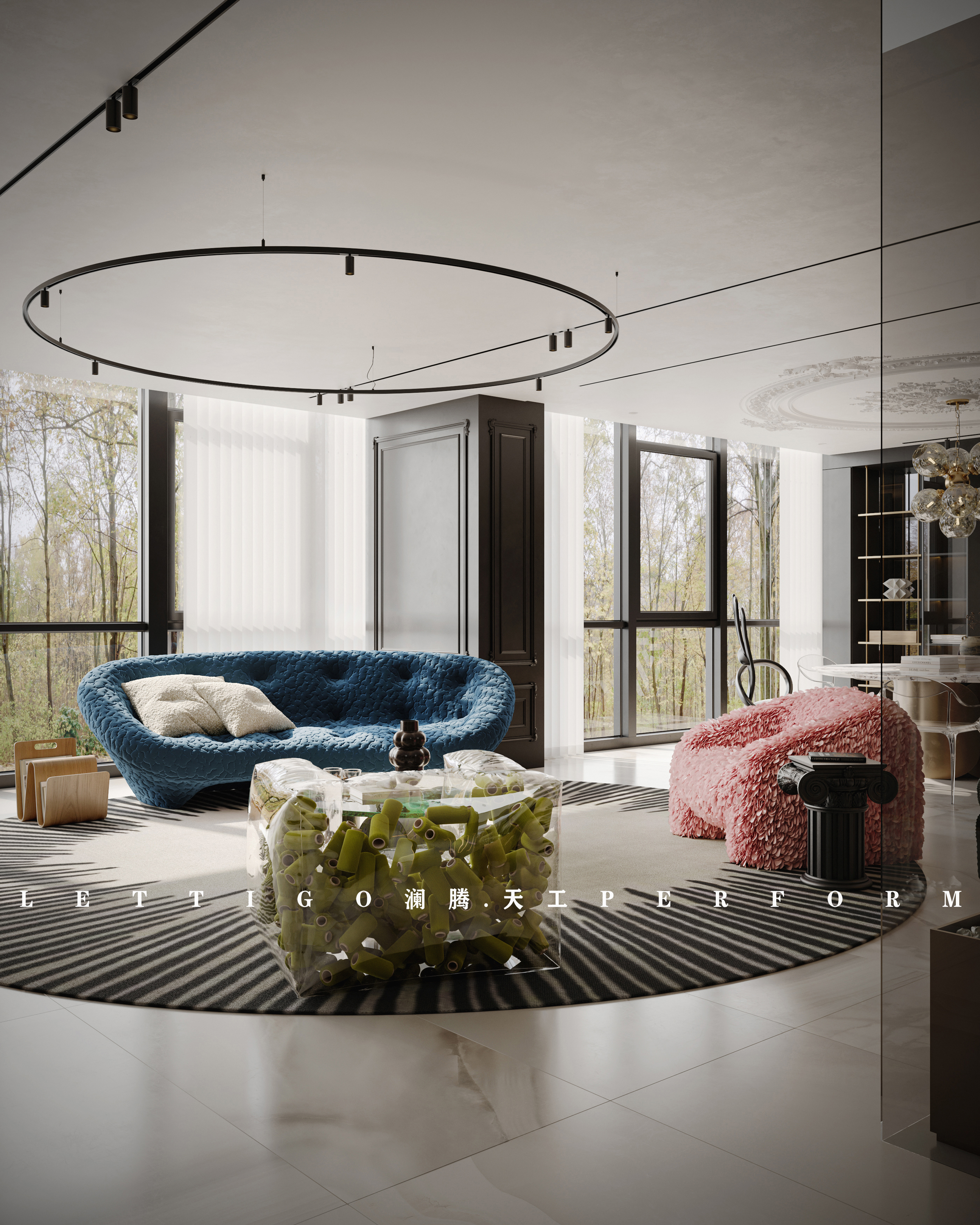 极具时尚品味的现代法式混搭-1