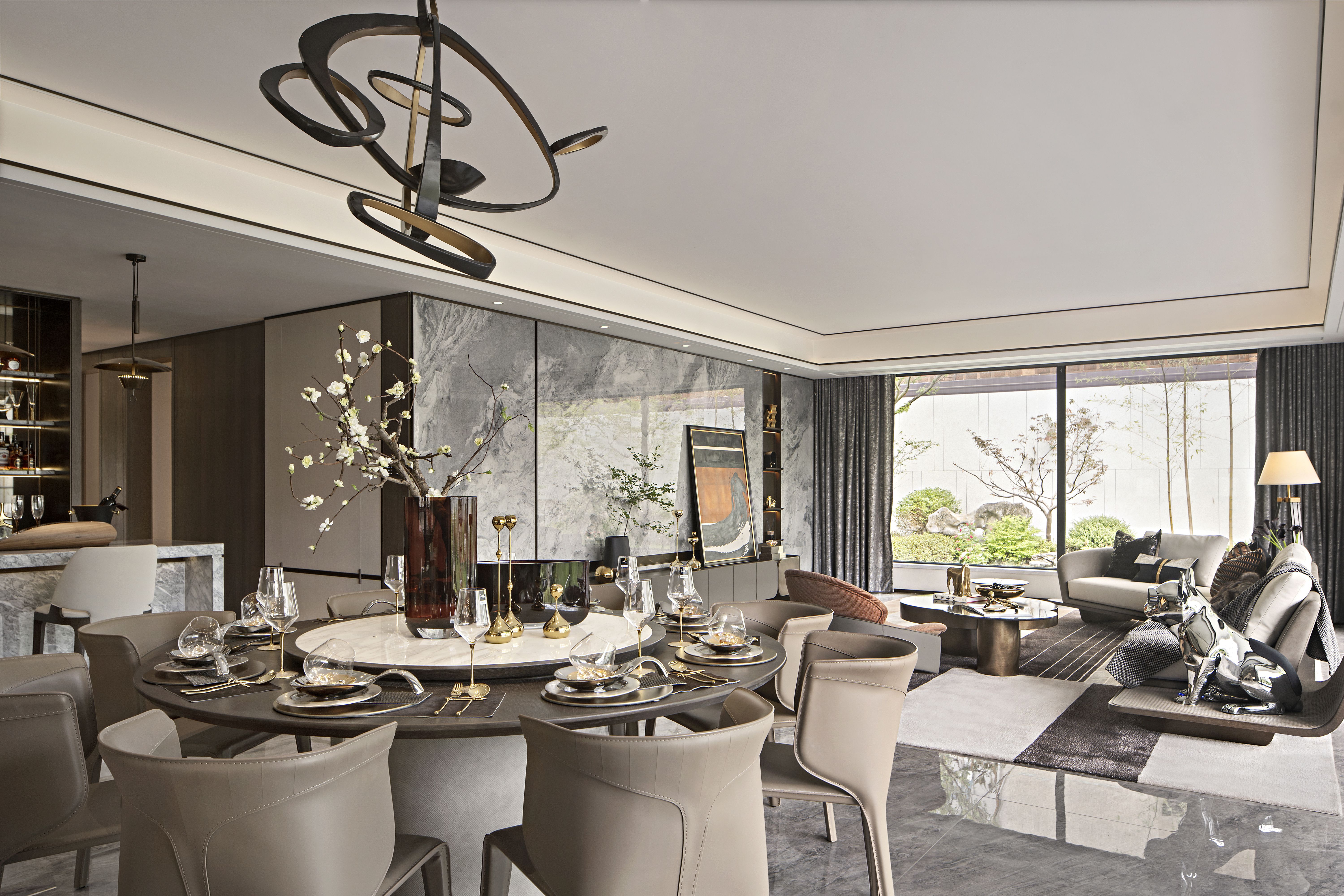 建发养云300m²大平层丨中国长沙丨盘石设计-8