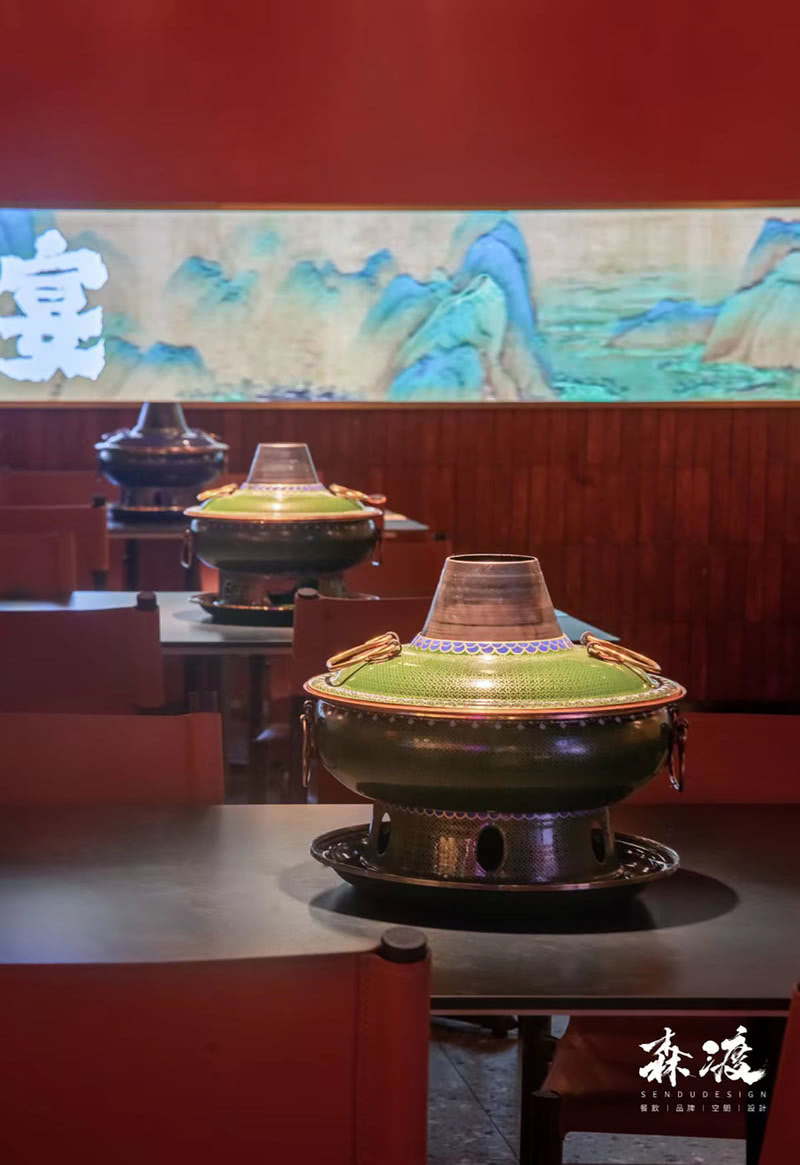 乐宴老北京铜火锅（龙华店）丨中国深圳丨深圳市森渡空间设计有限公司-24
