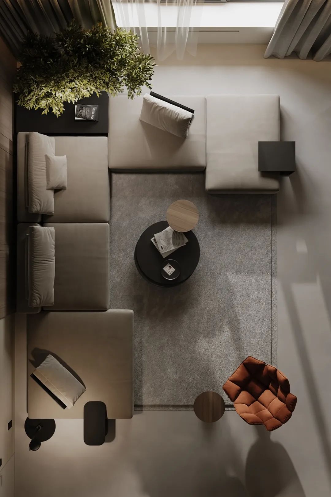 127㎡顶层复式简约干练公寓设计丨KYDE.architects-39