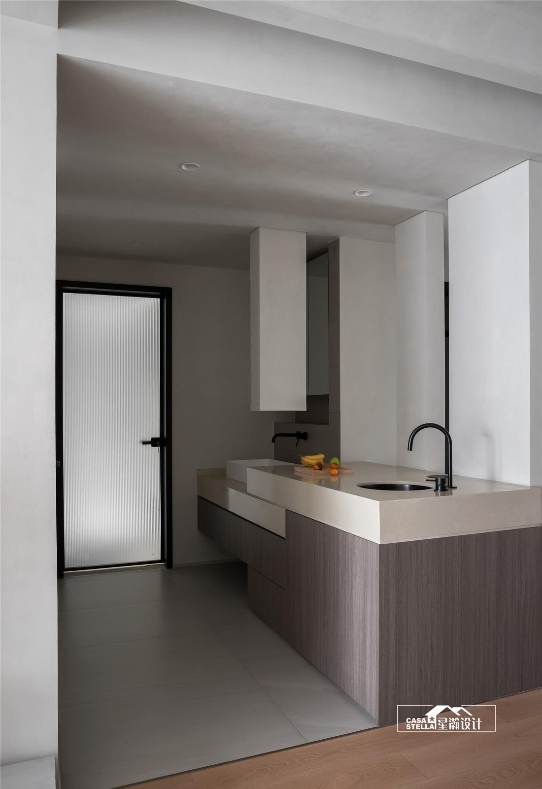 平层暖色调空间设计丨星瀚设计-18