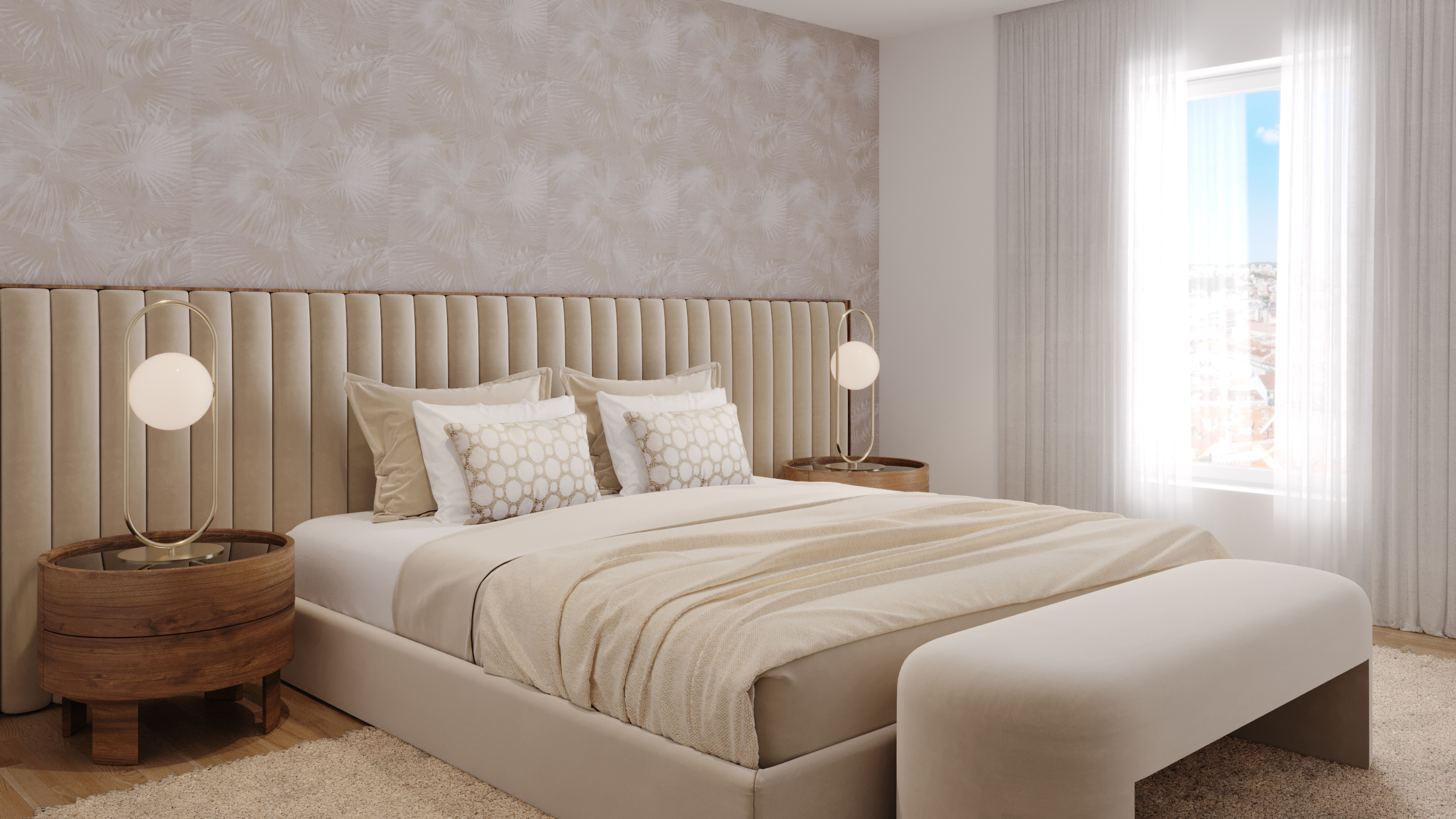 安娜·罗克室内设计公司打造的卧室-7