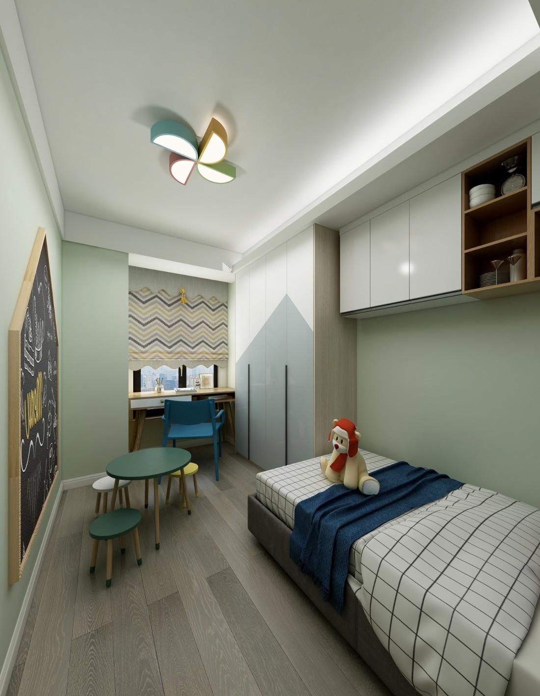 现代简约·印悦府 131㎡儿童房改造-1